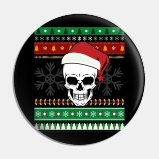 SKULL CHRISTMAS Pin