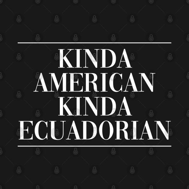 Ecuadorian american new citizen . Perfect present for mother dad friend him or her by SerenityByAlex