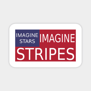 Imagine Old Glory Magnet