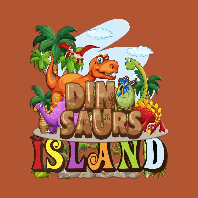 The Dinosaurs Island by black8elise