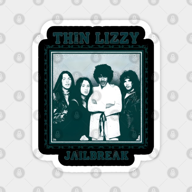 Thin Lizzy Magnet by dtr_art