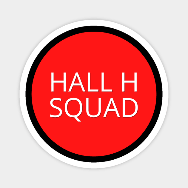 Comic Con - Hall H Squad Magnet by templeofgeek