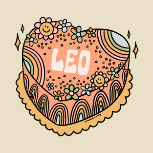 Leo Heart Cake T-Shirt