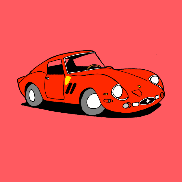 64 Ferrari GTO by William Gilliam