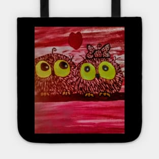 Owls in love Tote