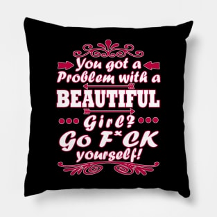 Girlspower Girls Birthday Gift Idea Pillow