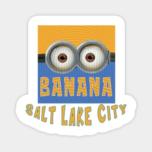 DESPICABLE MINION AMERICA SALT LAKE CITY Magnet