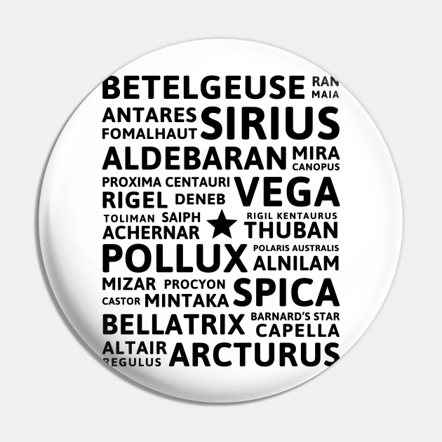 Star Names Pin by sirwatson