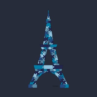 The blue tower T-Shirt
