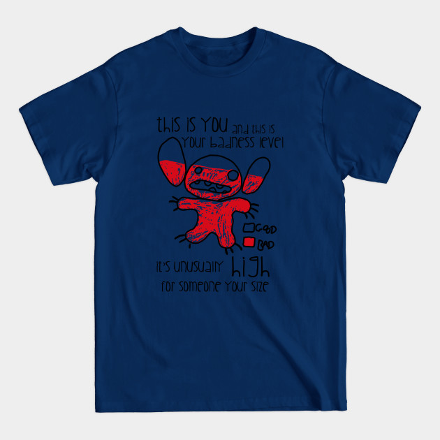 Badness level - Lilo And Stitch - T-Shirt