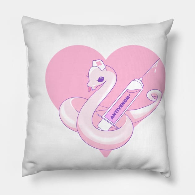 Cute antivenom Pillow by Sugarnspice