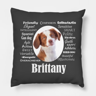 Brittany Traits Pillow