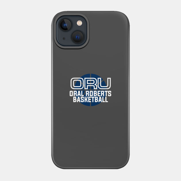 ORU - Oral Roberts Basketball (Navy, White) - Oru - Phone Case