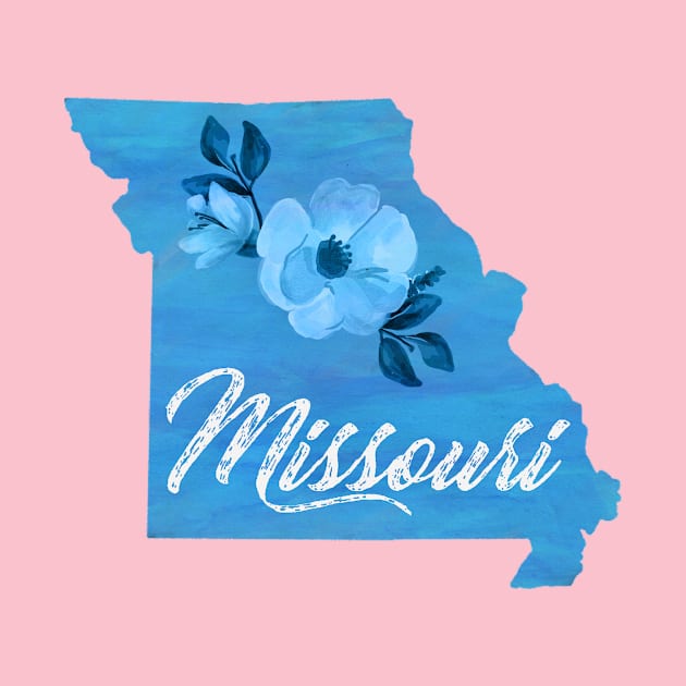 The State of Missouri - Watercolor by loudestkitten