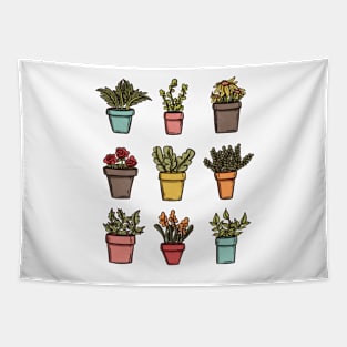 Plants in Pots Tapestry