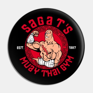 Sagat's Muay Thai Gym Pin