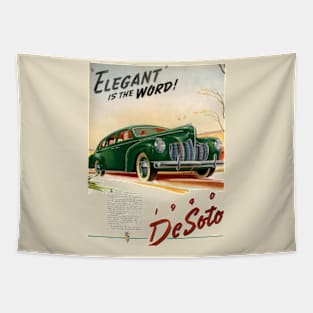 1940 DE SOTO - advert Tapestry