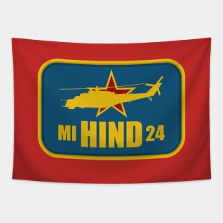 MI-24 Hind Tapestry