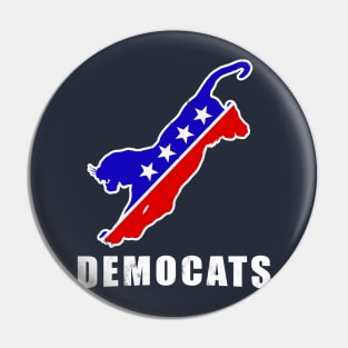 Democats Nasty Woman Vote 2020 Pin