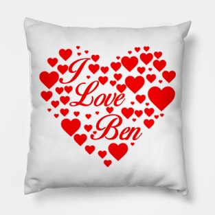 I Love Ben Carson Pillow