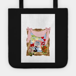 valentines day card Tote