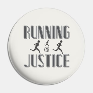 Running for Justice Pin