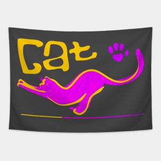 cute cat gift Tapestry