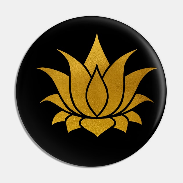 Lotus Pin by erzebeth