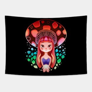 Mushroom Genie - Hameoart Tapestry