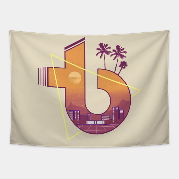 TB Retro Icon Tapestry by teambuilding.com