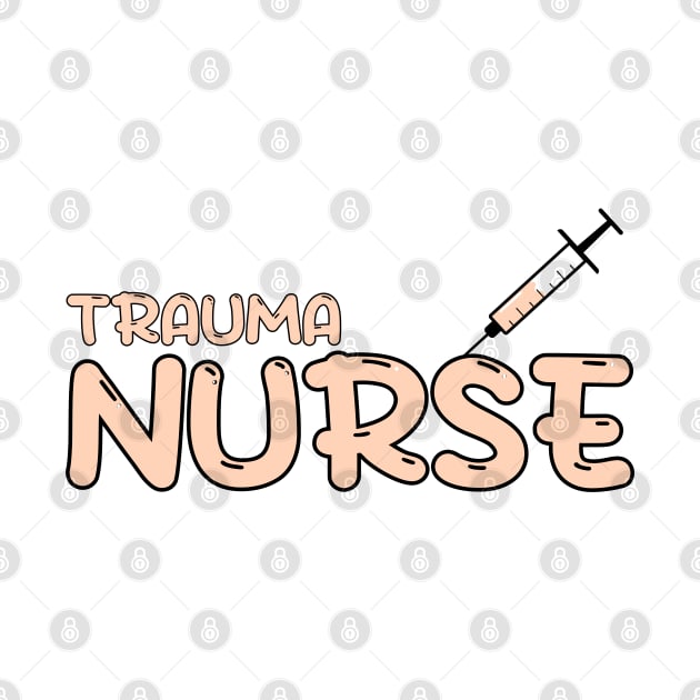 Trauma Nurse Orange by MedicineIsHard