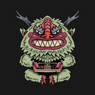 Angry Yeti Retro Gamer T-Shirt