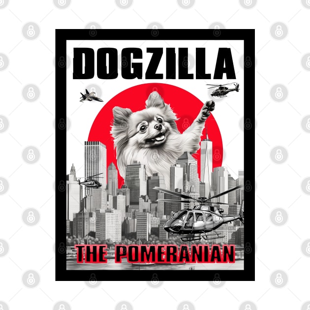 Dogzilla: The Pomeranian by DreaminBetterDayz