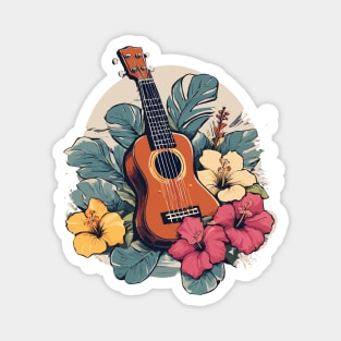 Uke Ukulele Hawaiian Magnet