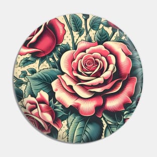 Pink Rose Pin