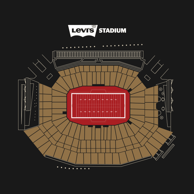 Levis Stadium - San Francisco 49ers by RedTwentyEight