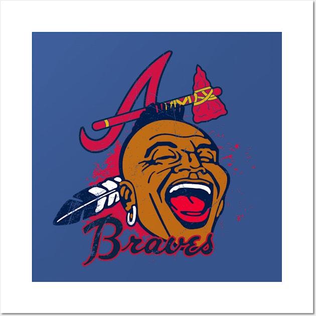 Atlanta Braves retro vintage - Atlanta Braves - Sticker