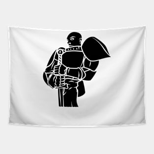 Knight Paladin (Black): A Fantasy Design Tapestry