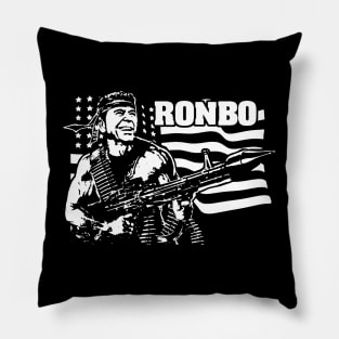 ronbo ronald reagan Pillow