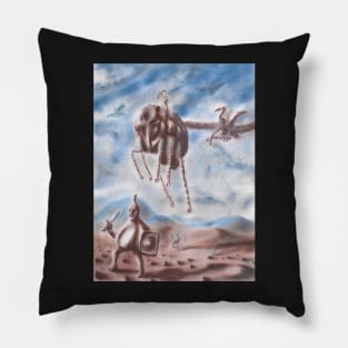 Army of the Moon (A True Story) Pillow