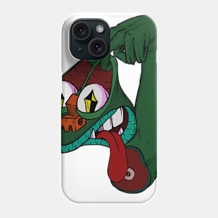 Don't look in my god damn eye Phone Case