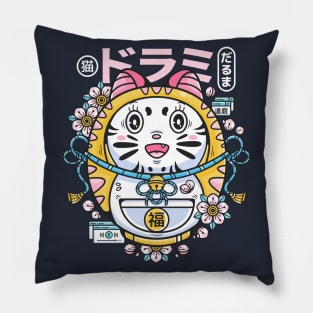 Cat Daruma Pillow