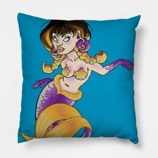 Pixel Mermaid Pillow