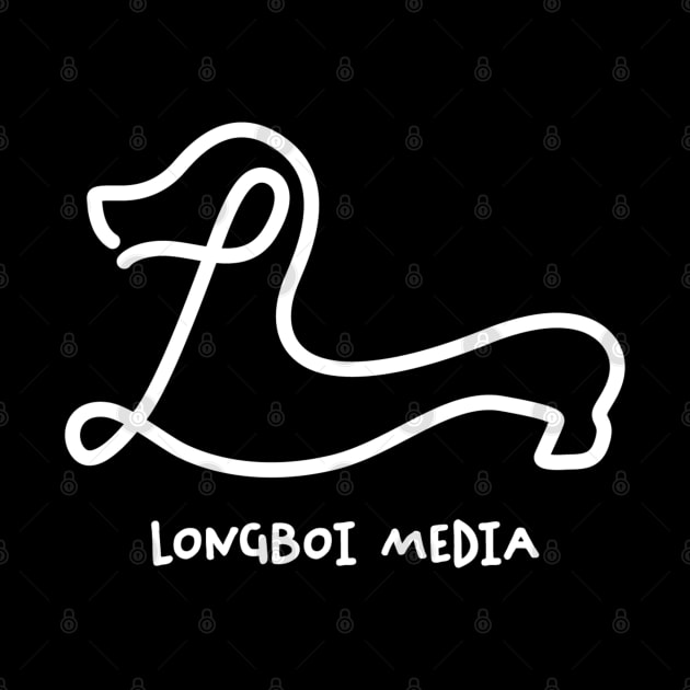 Longboi Media Logo (white) by Aint It Scary