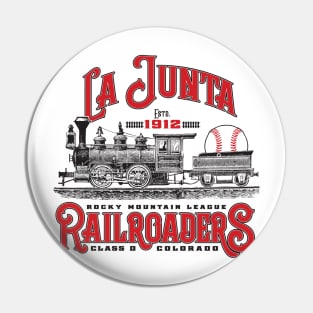 La Junta Railroaders Pin