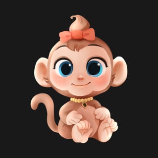 Cute baby monkey T-Shirt