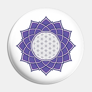 Flower Of Life Pin