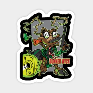 DONner Wick - Reindeer Hitman Magnet
