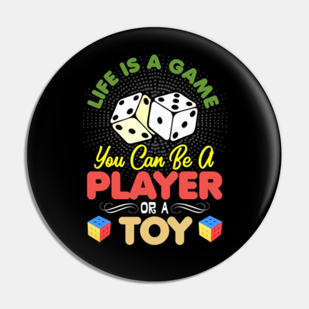 Life is a game; play it well - Quote - Pin