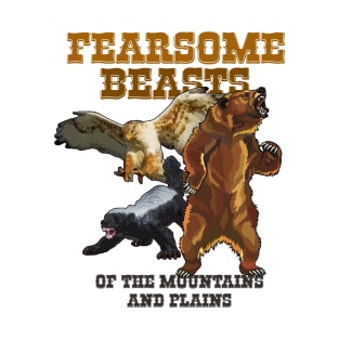 Almost Heroes - Fearsome Beasts of the Mountains and Plains T-Shirt